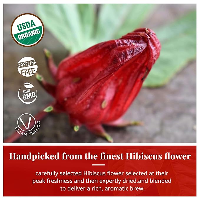 Hibiscus Flowers, Organic Dried Hibiscus, Hibiscus Sabdariffa