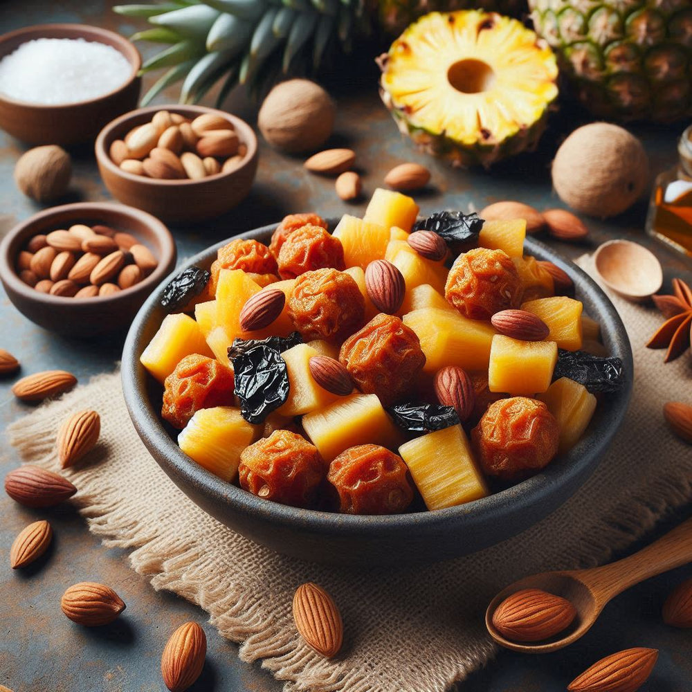 NUTRITIOUS ENERGY BITES PINEAPPLE & JACKFRUIT FOR SCHOOL SNACKS