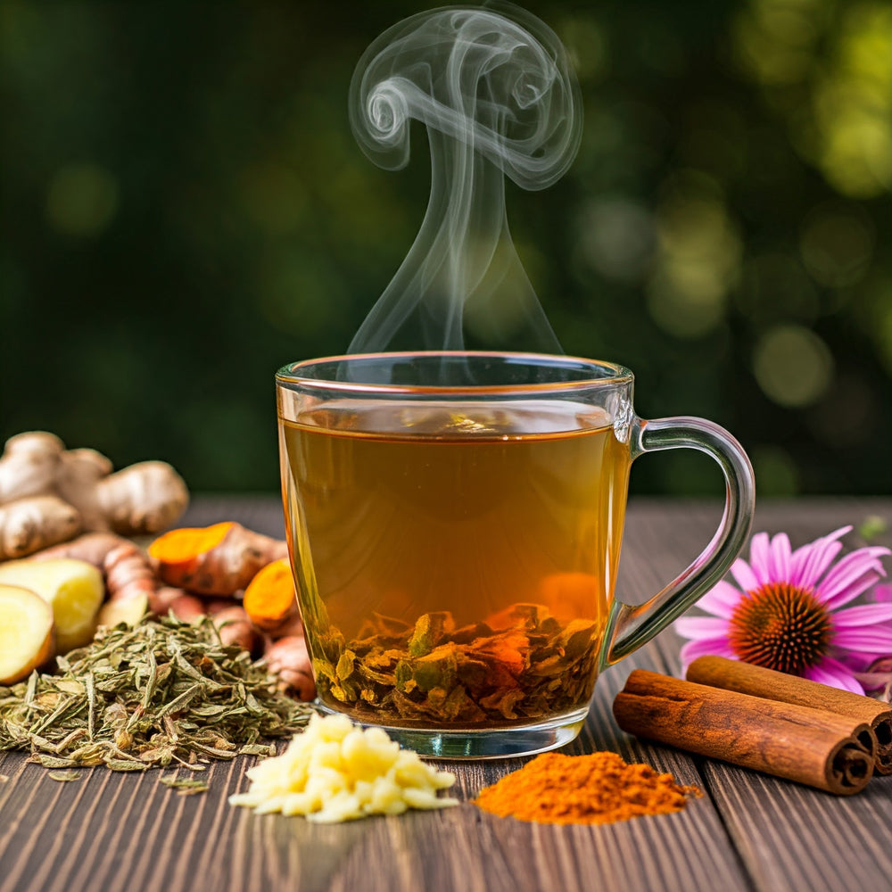 IMMUNE BOOST TEA: BOOST IMMUNITY WITH POWERFUL HERBS