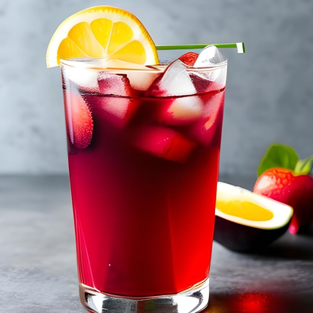 Hibiscus Tea iced