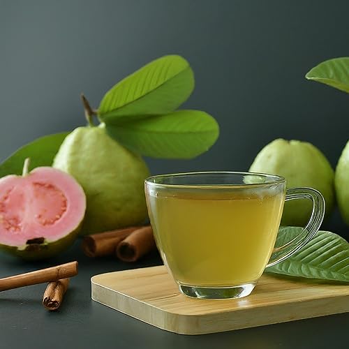 Cup of guava tea by Akshar Herbs and spices - refreshing and aromatic organic herbal tea