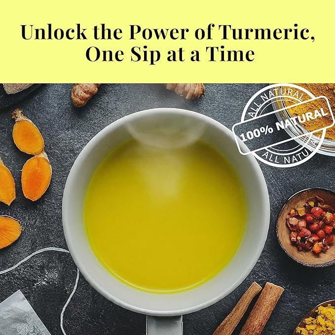 Unlock the power of turmeric one sip at a time