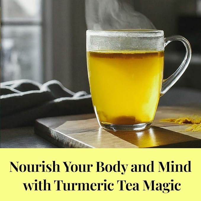 Nourish your body and mind with turmeric tea magic