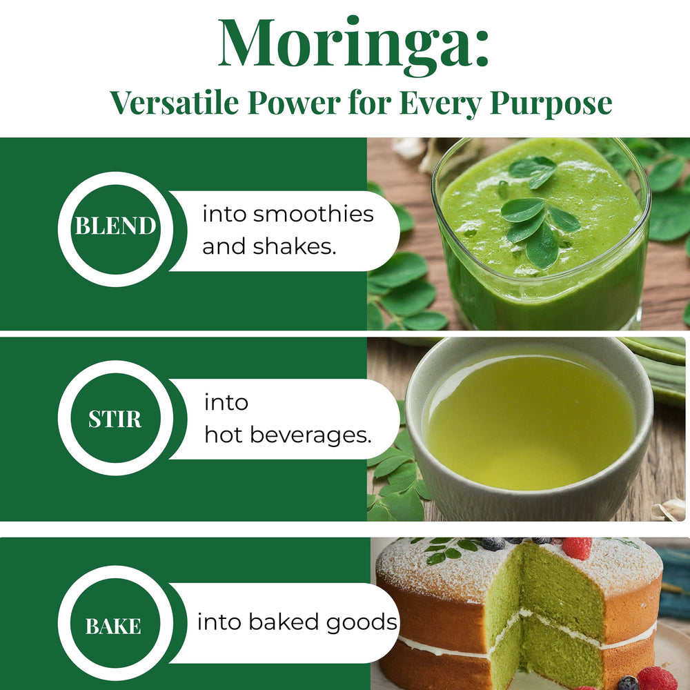 
                      
                        Akshit Premium Dried Moringa Leaves  10.4 oz  I hojas de moringa I Feuilles de Moringa - Natural Superfood & Packed with Nutrients
                      
                    