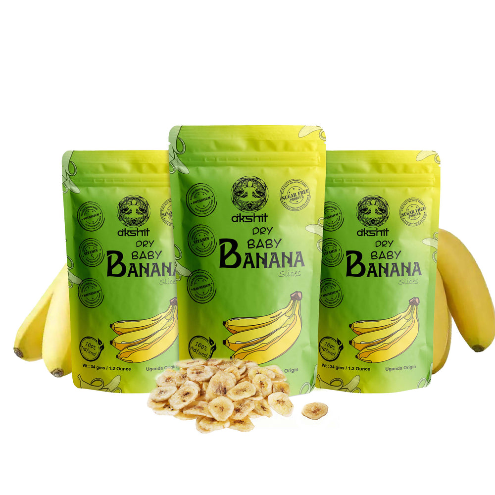 
                      
                        Organic sweet banana chips,3-count, non GMO, product with true nature's taste
                      
                    