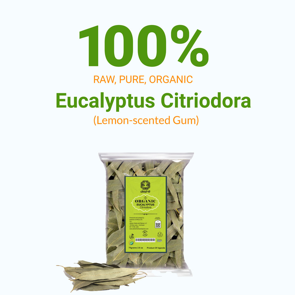 Organic eucalyptus loose leaf tea caffeine-free, non GMO ,smoothing and nurturing